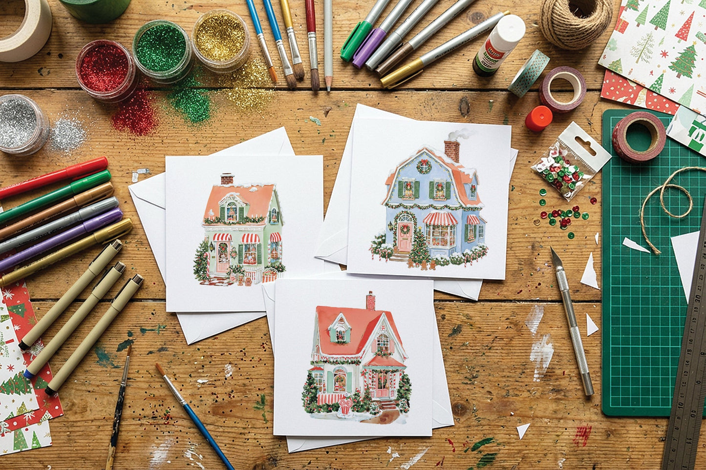 Darling Holiday IOD Transfer 8x12 Pad