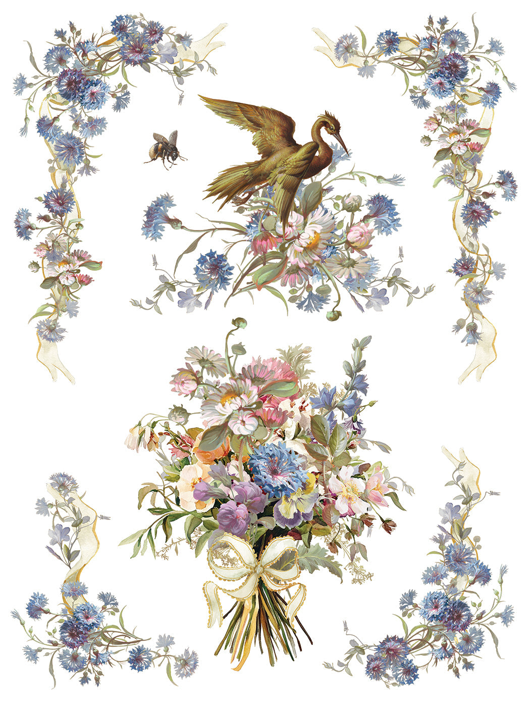 Madeleine IOD Transfer 12x16 Pad