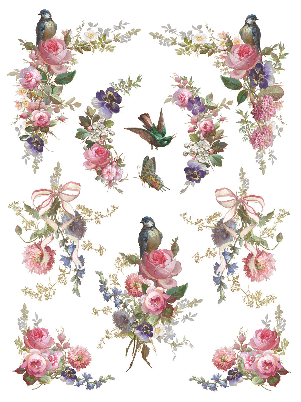 Madeleine IOD Transfer 12x16 Pad