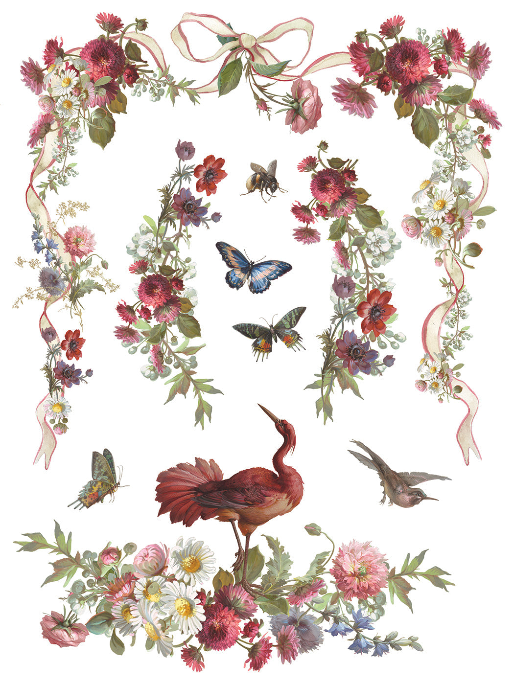 Madeleine IOD Transfer 12x16 Pad