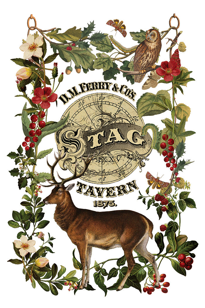 Stag Tavern IOD Transfer 8x12 Pad