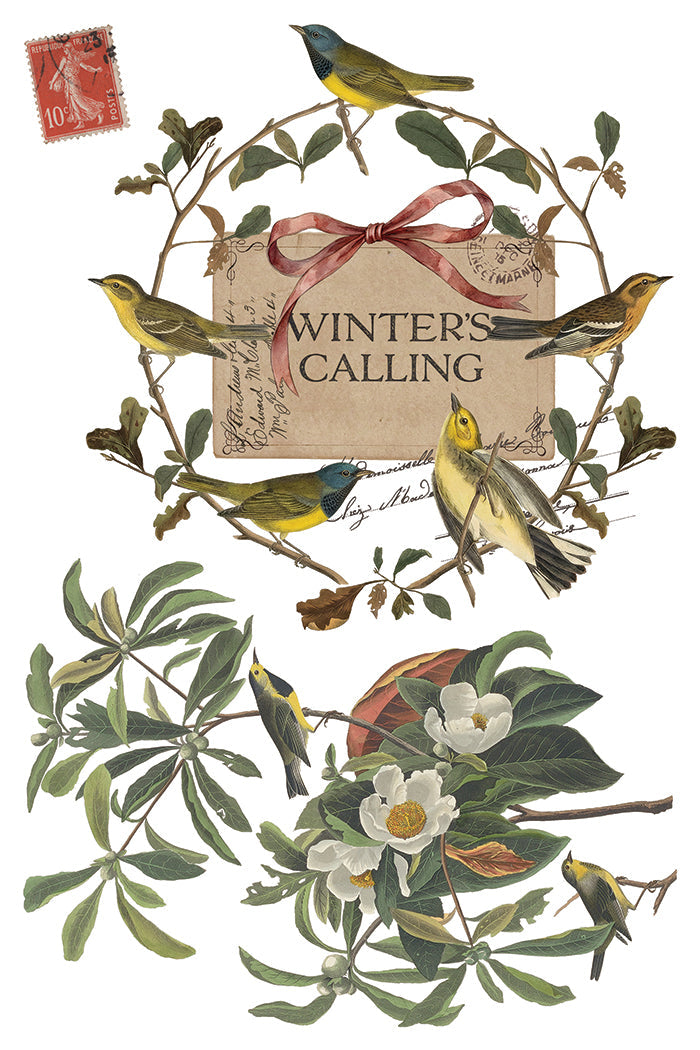 Winter's Calling IOD Transfer 8x12 Pad™