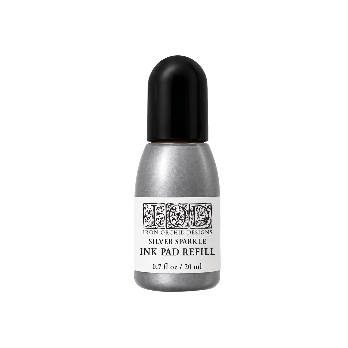 Silver Sparkle IOD Decor Ink Pad Refill