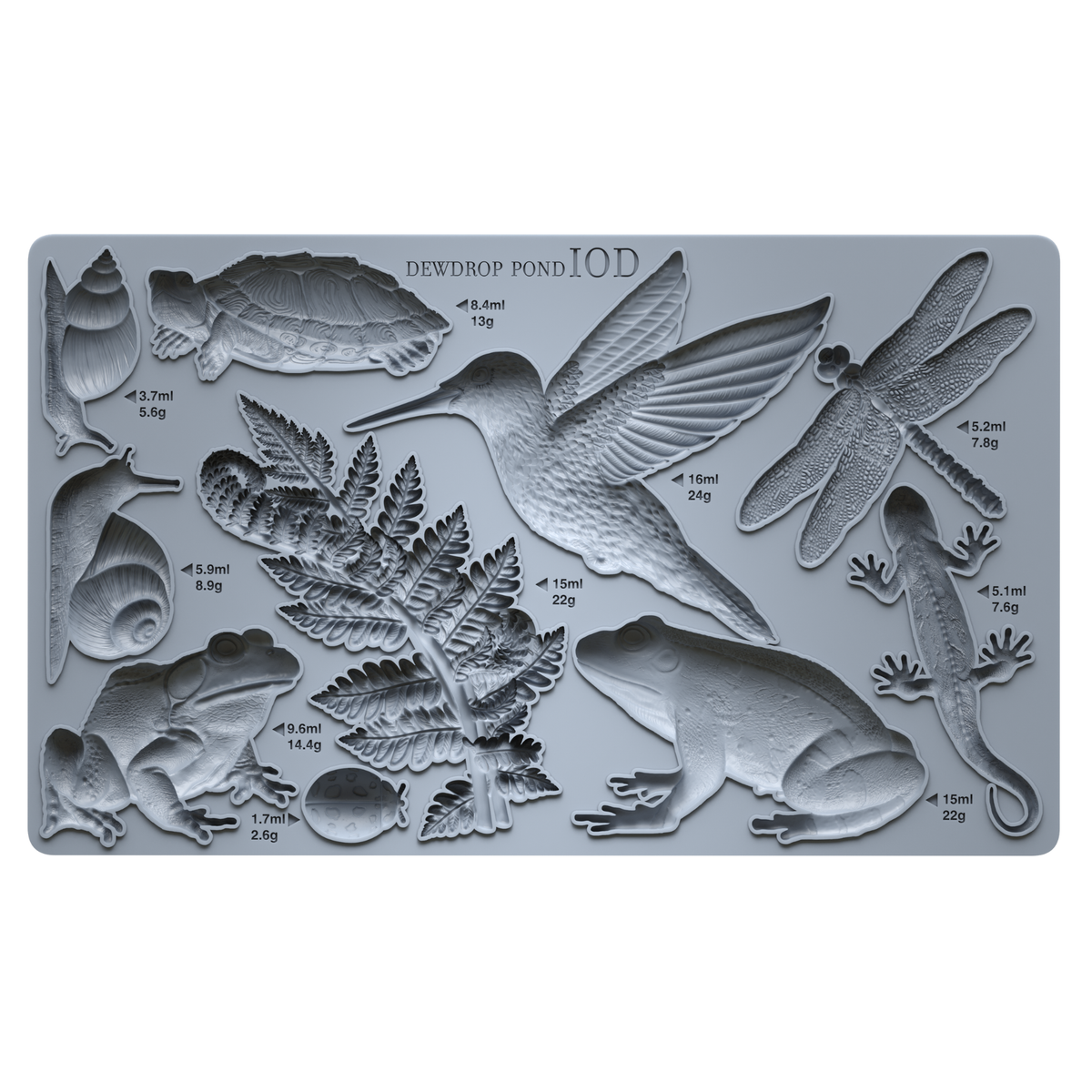Dewdrop Pond 6X10 IOD Mould