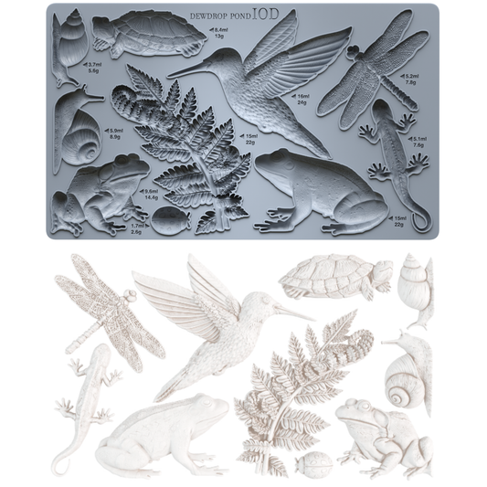 Dewdrop Pond 6X10 IOD Mould
