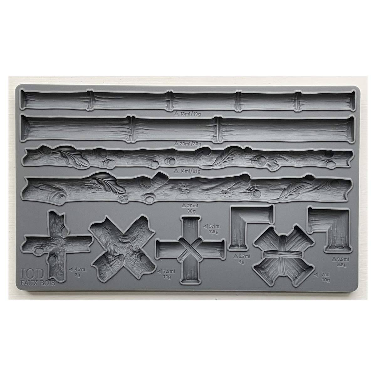 Faux Bois 6X10 IOD Mould™