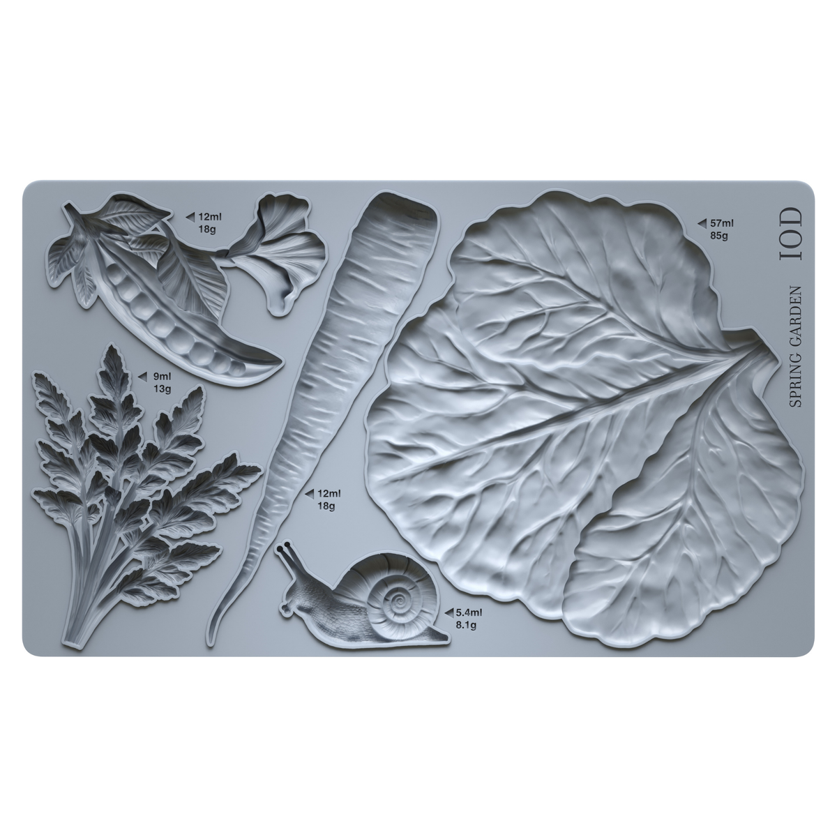 Spring Garden 6x10 IOD Mould