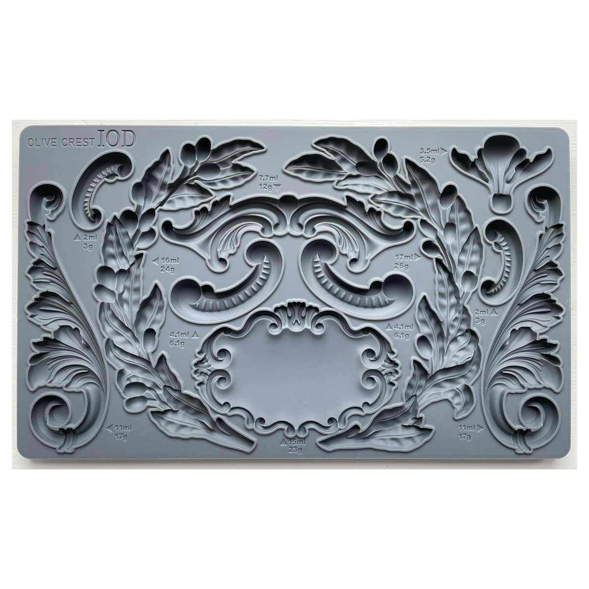 Olive Crest 6X10 IOD Mould