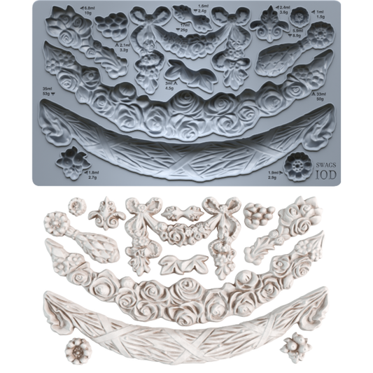 Swags 6X10 IOD Mould