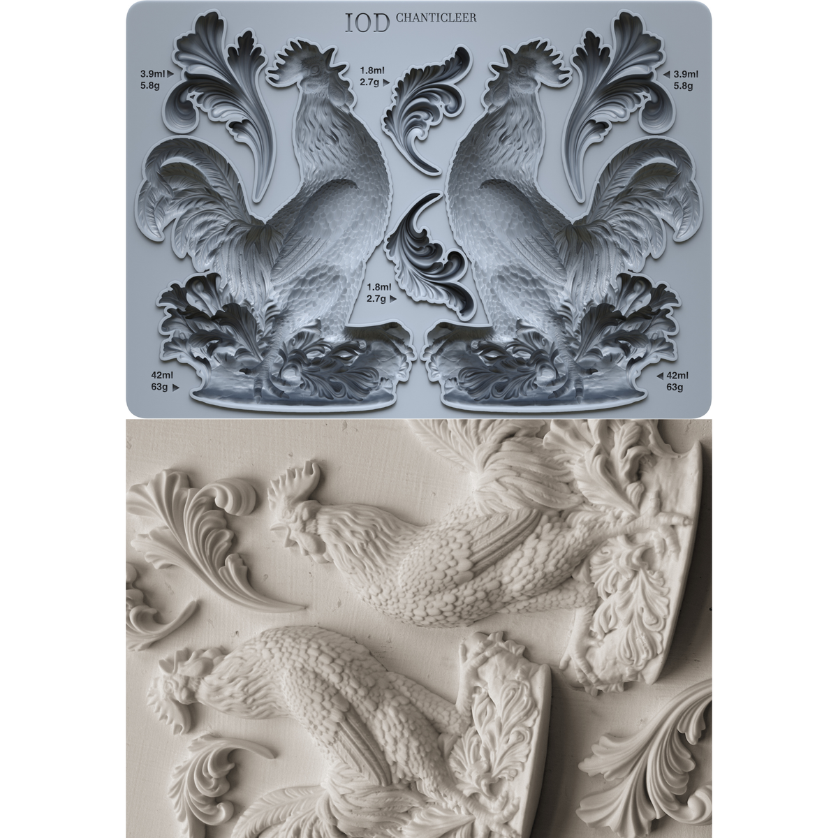Chanticleer 5x7 IOD Mould™