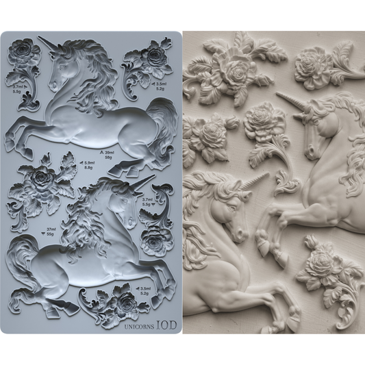 Unicorns 6x10 IOD Mould™