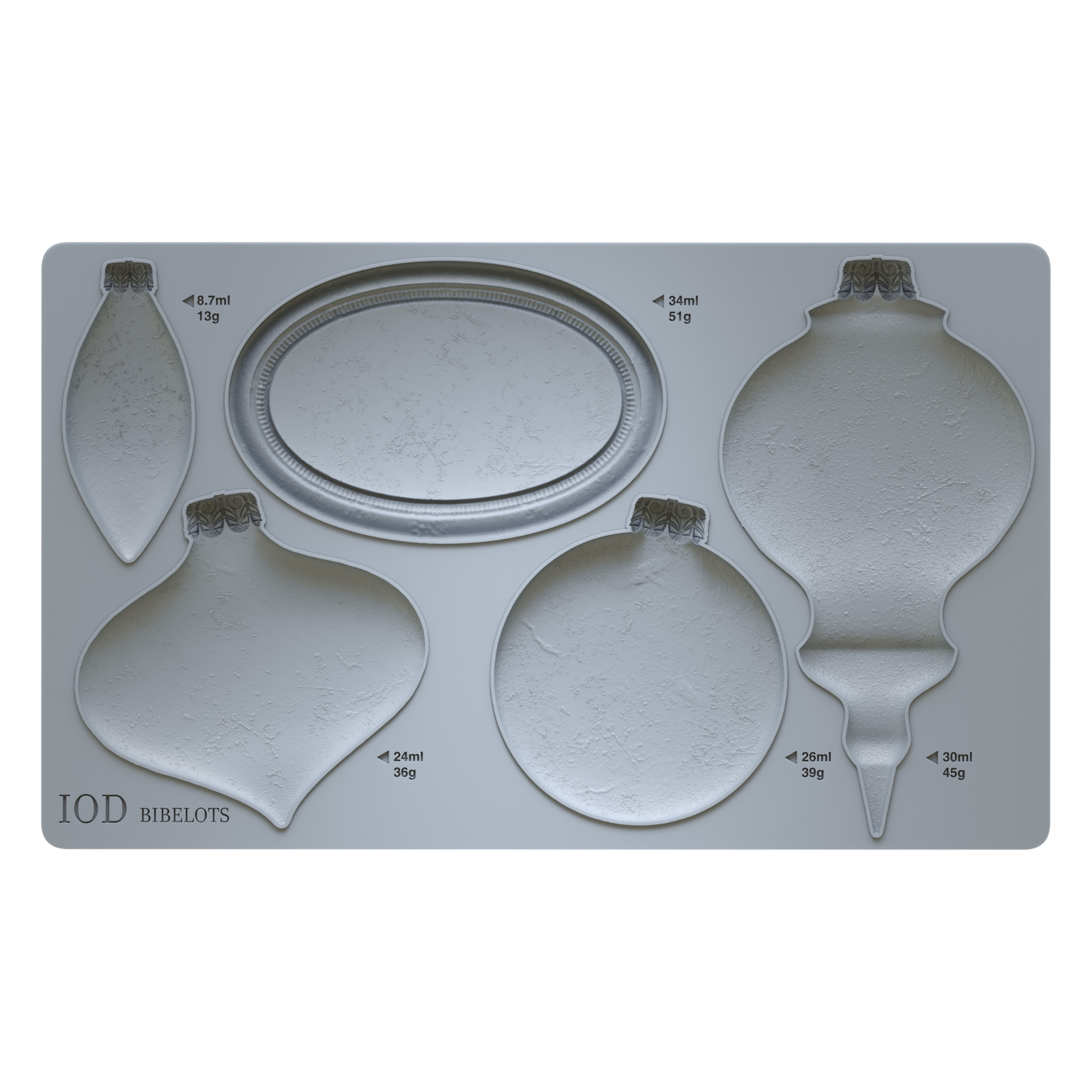 Bibelots 6x10 IOD Mould™