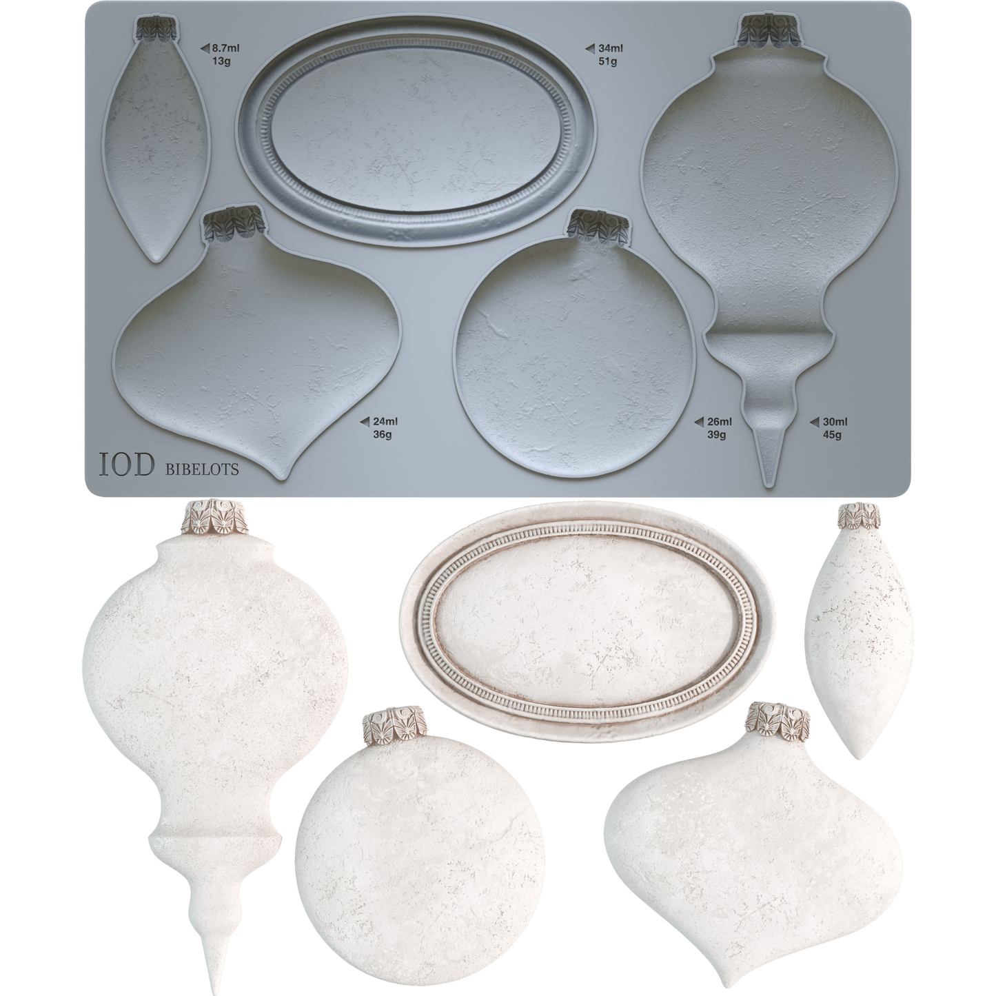 Bibelots 6x10 IOD Mould™