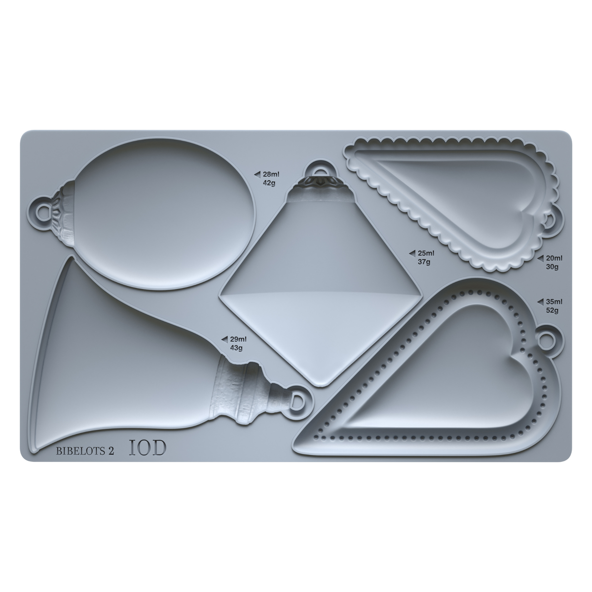 Bibelots 2 6x10 IOD Mould™