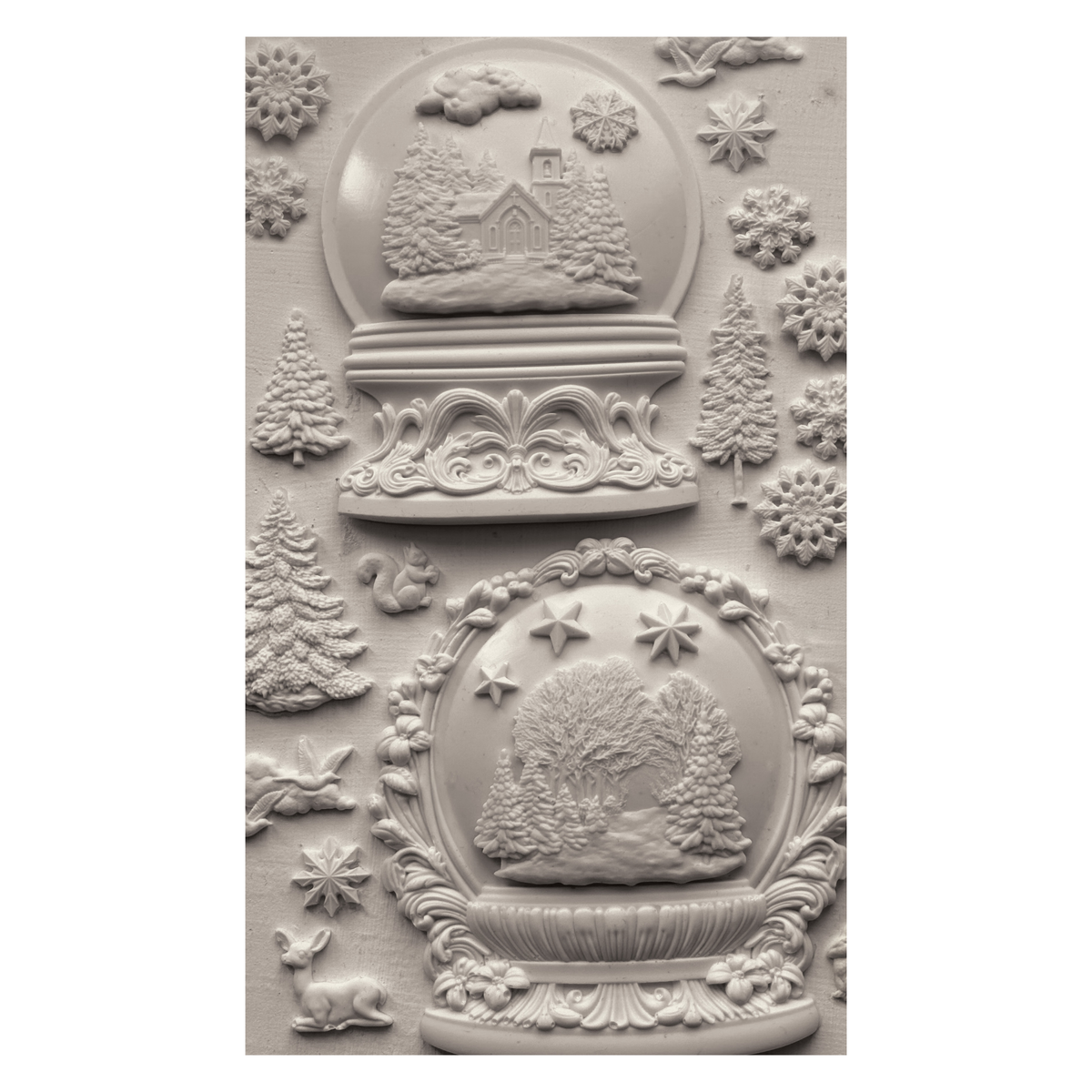Snow Globes 6x10 IOD Mould™