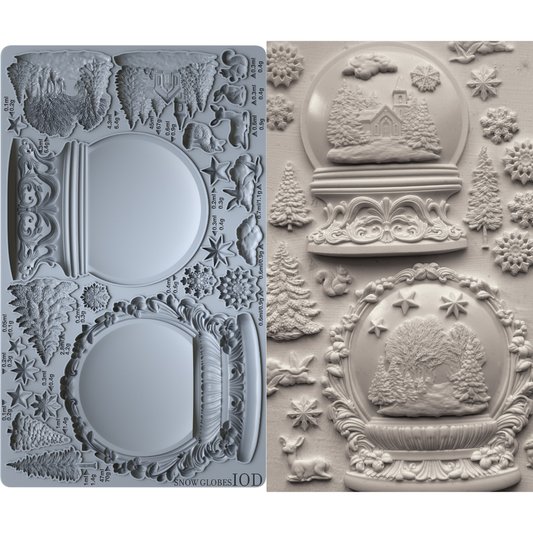 Snow Globes 6x10 IOD Mould™
