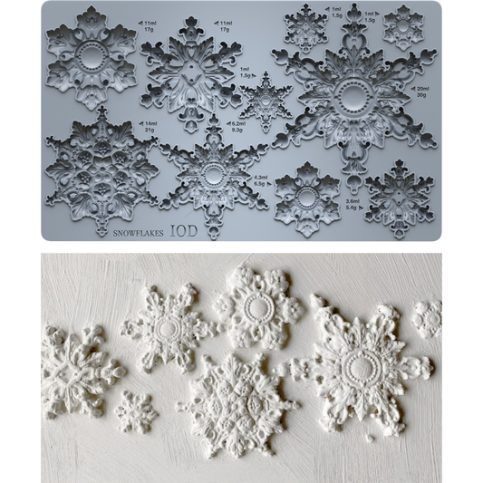 Snowflakes 6x10 Decor Moulds™