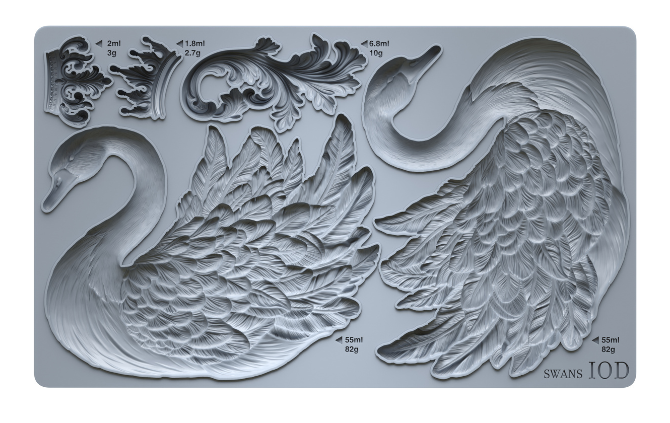 Swans 6x10 IOD Mould™