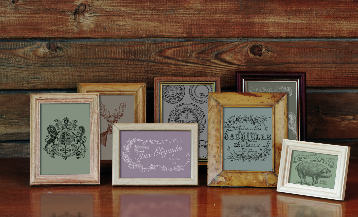 Antiquities 12x12 IOD Stamp
