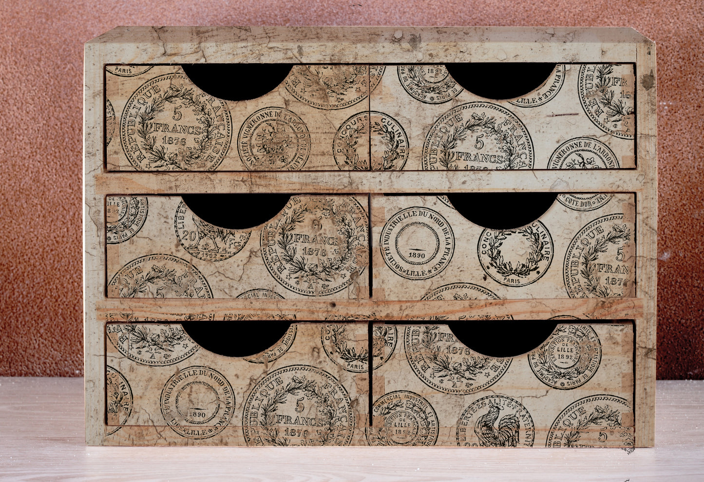 Antiquities 12x12 IOD Stamp