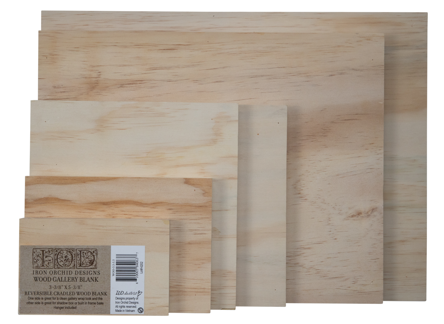 IOD Wood Art Panel 3.5x5.5