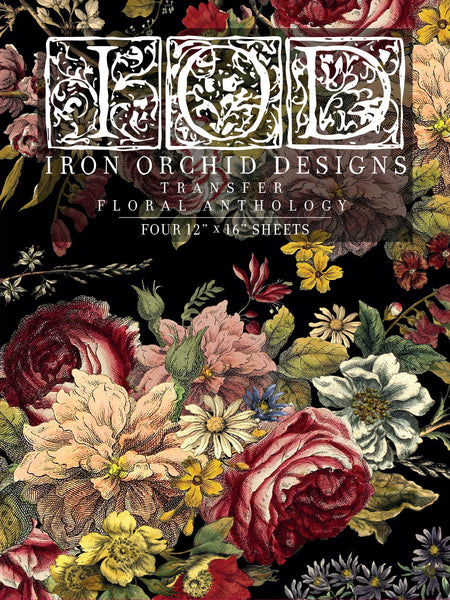 Floral Anthology IOD Transfer 12x16 Pad – IOD Public