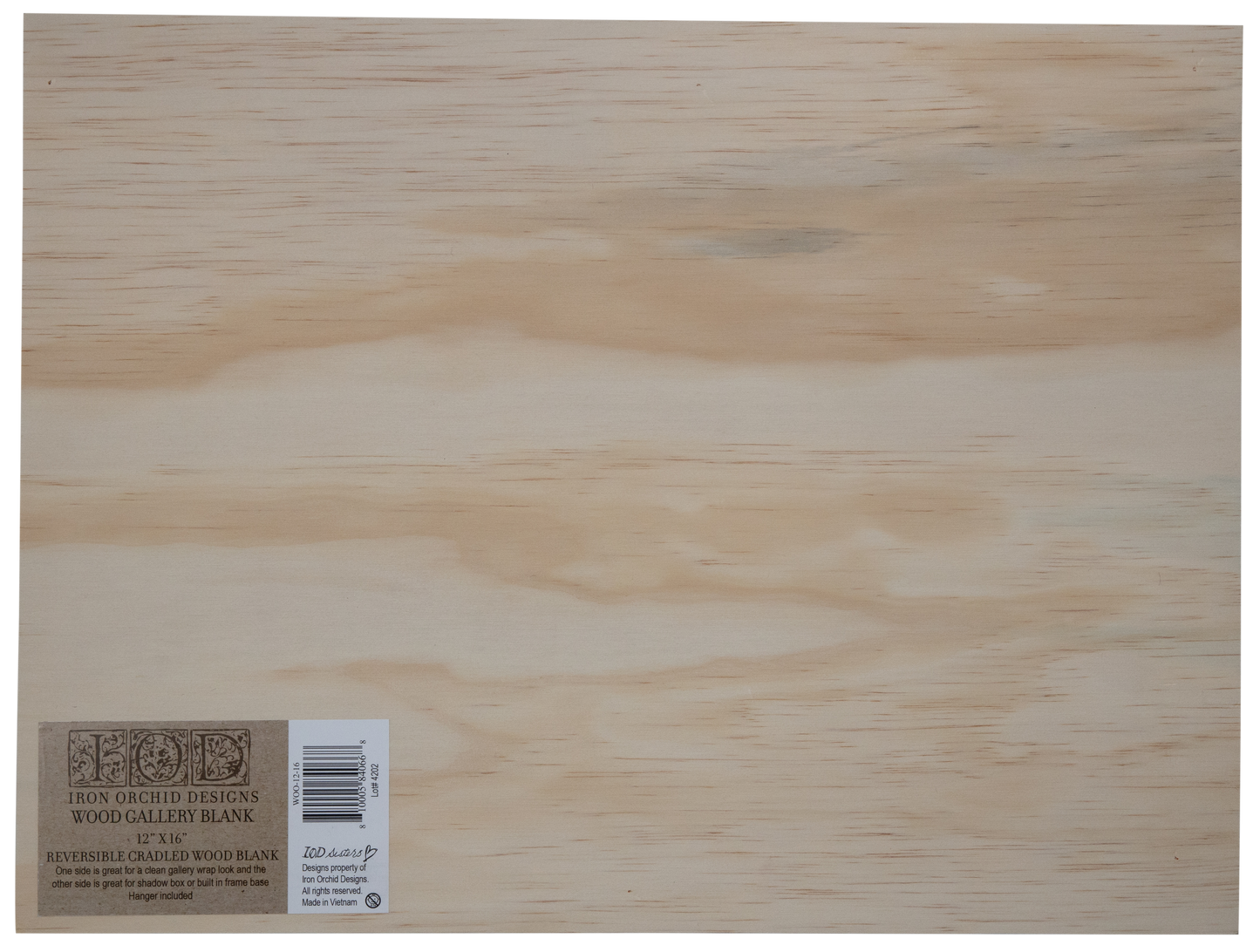 IOD Wood Art Panel 12x16